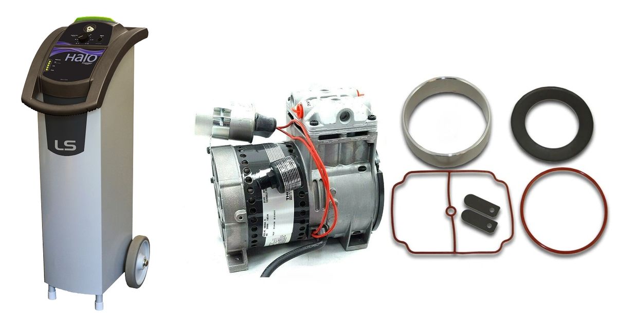 Halofogger Halosil surface disinfection Internal Air Compressor Rebuild